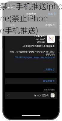 禁止手机推送iphone(禁止iPhone手机推送)