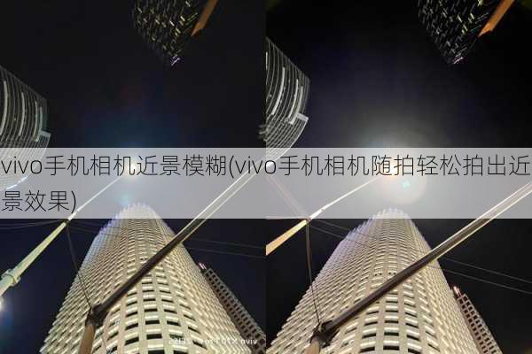 vivo手机相机近景模糊(vivo手机相机随拍轻松拍出近景效果)