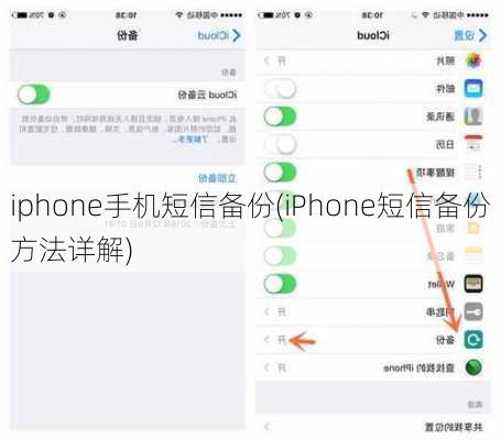 iphone手机短信备份(iPhone短信备份方法详解)