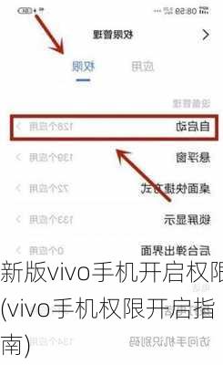 新版vivo手机开启权限(vivo手机权限开启指南)