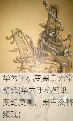 华为手机变黑白无常壁纸(华为手机壁纸变幻莫测，黑白交替频现)