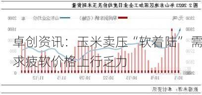 卓创资讯：玉米卖压“软着陆” 需求疲软价格上行乏力