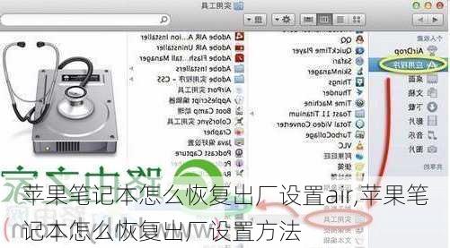 苹果笔记本怎么恢复出厂设置air,苹果笔记本怎么恢复出厂设置方法