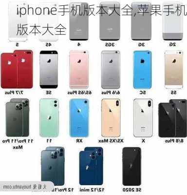 iphone手机版本大全,苹果手机版本大全