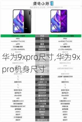 华为9xpro尺寸,华为9xpro机身尺寸