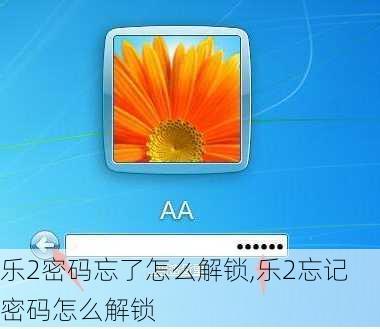 乐2密码忘了怎么解锁,乐2忘记密码怎么解锁