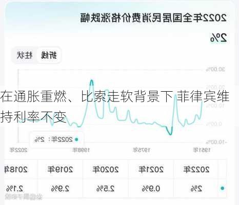 在通胀重燃、比索走软背景下 菲律宾维持利率不变