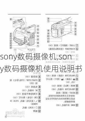 sony数码摄像机,sony数码摄像机使用说明书