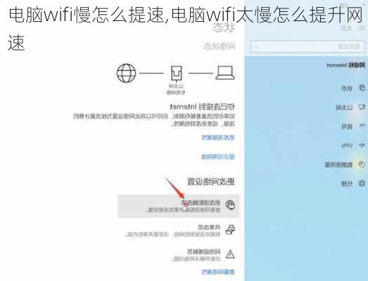 电脑wifi慢怎么提速,电脑wifi太慢怎么提升网速