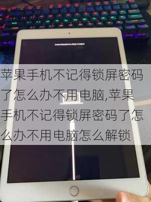 苹果手机不记得锁屏密码了怎么办不用电脑,苹果手机不记得锁屏密码了怎么办不用电脑怎么解锁