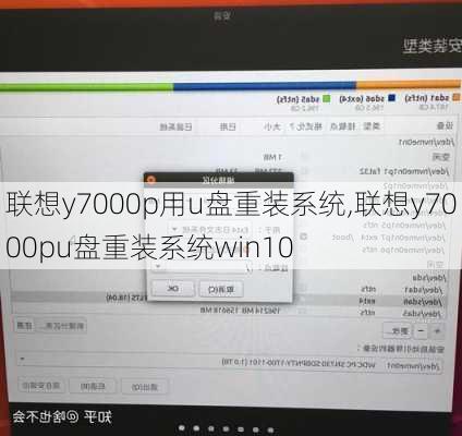 联想y7000p用u盘重装系统,联想y7000pu盘重装系统win10