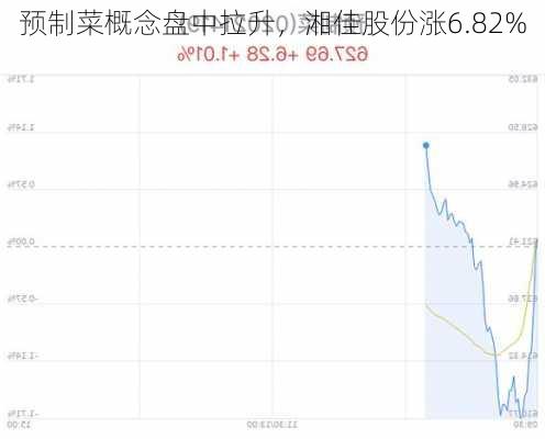 预制菜概念盘中拉升，湘佳股份涨6.82%