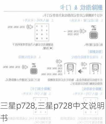 三星p728,三星p728中文说明书