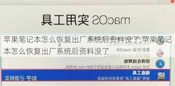 苹果笔记本怎么恢复出厂系统后资料没了,苹果笔记本怎么恢复出厂系统后资料没了