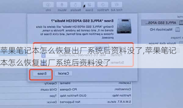 苹果笔记本怎么恢复出厂系统后资料没了,苹果笔记本怎么恢复出厂系统后资料没了