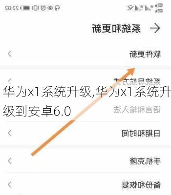 华为x1系统升级,华为x1系统升级到安卓6.0