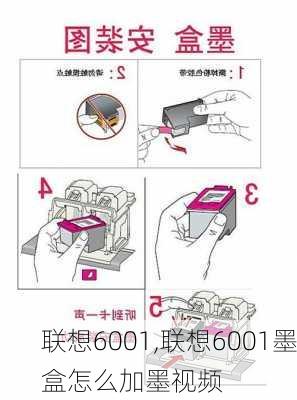 联想6001,联想6001墨盒怎么加墨视频