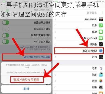 苹果手机如何清理空间更好,苹果手机如何清理空间更好的内存