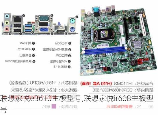 联想家悦e3610主板型号,联想家悦ir608主板型号