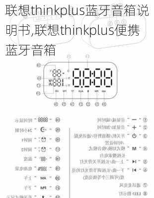 联想thinkplus蓝牙音箱说明书,联想thinkplus便携蓝牙音箱