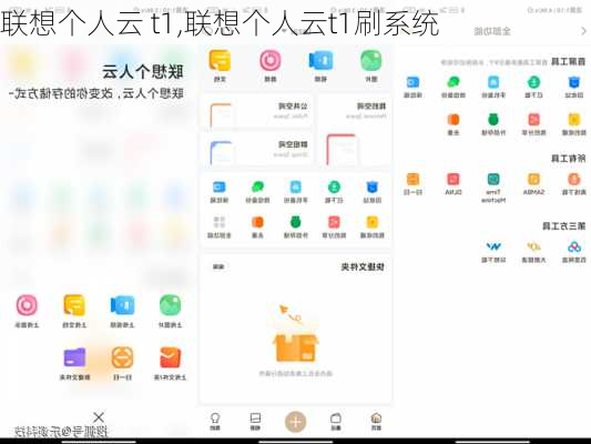 联想个人云 t1,联想个人云t1刷系统