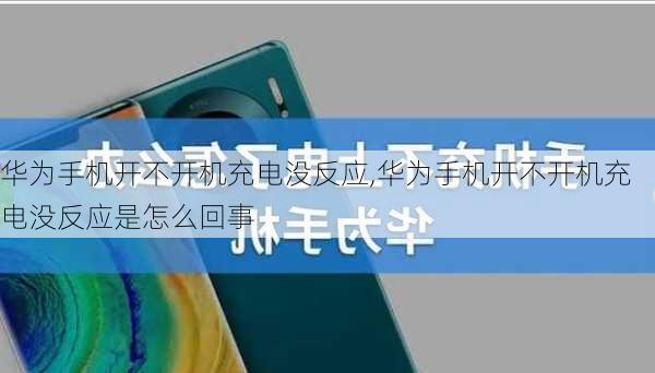 华为手机开不开机充电没反应,华为手机开不开机充电没反应是怎么回事