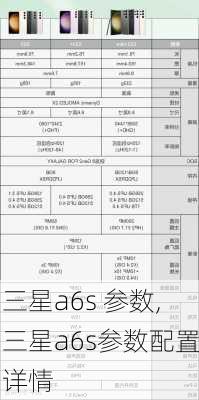 三星a6s 参数,三星a6s参数配置详情