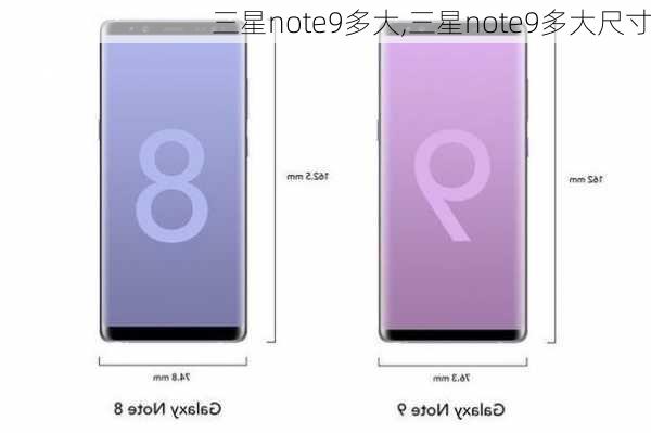 三星note9多大,三星note9多大尺寸