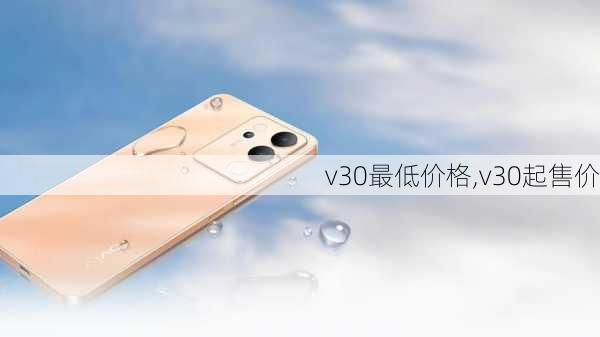 v30最低价格,v30起售价