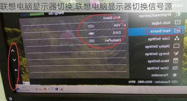 联想电脑显示器切换,联想电脑显示器切换信号源