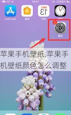 苹果手机壁纸,苹果手机壁纸颜色怎么调整