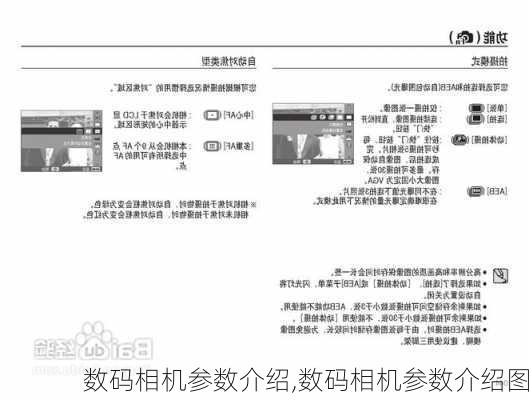 数码相机参数介绍,数码相机参数介绍图