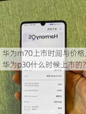 华为m70上市时间与价格,华为p30什么时候上市的?