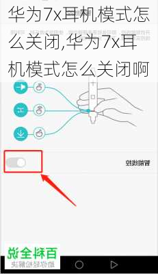 华为7x耳机模式怎么关闭,华为7x耳机模式怎么关闭啊