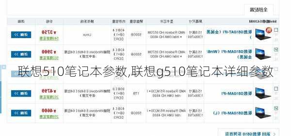 联想510笔记本参数,联想g510笔记本详细参数