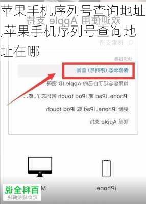 苹果手机序列号查询地址,苹果手机序列号查询地址在哪