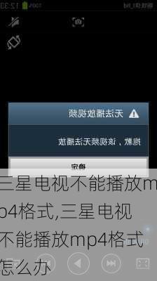 三星电视不能播放mp4格式,三星电视不能播放mp4格式怎么办