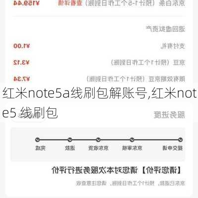 红米note5a线刷包解账号,红米note5 线刷包