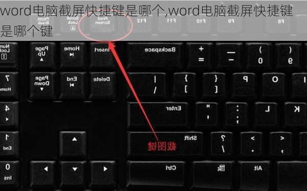 word电脑截屏快捷键是哪个,word电脑截屏快捷键是哪个键