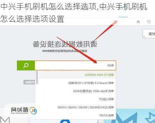 中兴手机刷机怎么选择选项,中兴手机刷机怎么选择选项设置