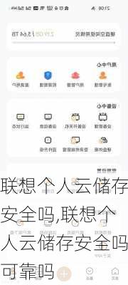 联想个人云储存安全吗,联想个人云储存安全吗可靠吗