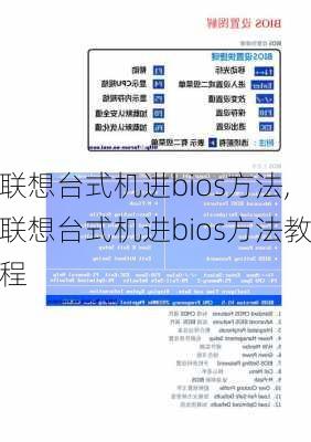 联想台式机进bios方法,联想台式机进bios方法教程