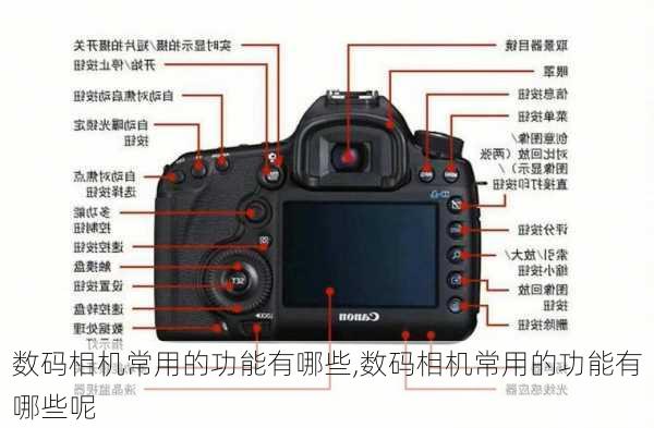 数码相机常用的功能有哪些,数码相机常用的功能有哪些呢