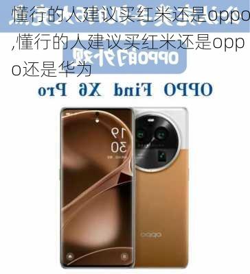 懂行的人建议买红米还是oppo,懂行的人建议买红米还是oppo还是华为