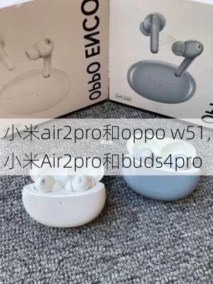 小米air2pro和oppo w51,小米Air2pro和buds4pro