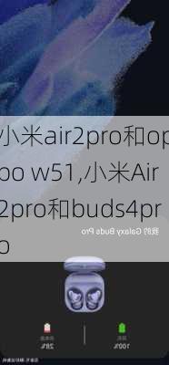 小米air2pro和oppo w51,小米Air2pro和buds4pro