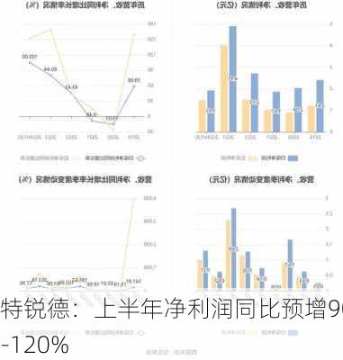 特锐德：上半年净利润同比预增90%-120%