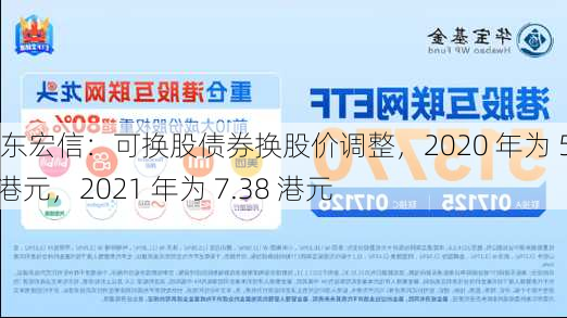 远东宏信：可换股债券换股价调整，2020 年为 5.72 港元，2021 年为 7.38 港元