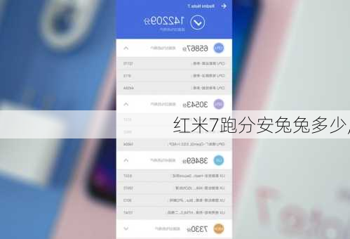 红米7跑分安兔兔多少,