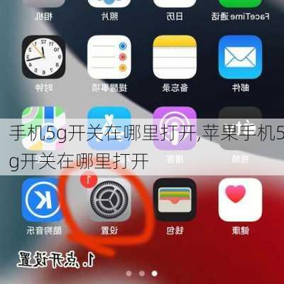 手机5g开关在哪里打开,苹果手机5g开关在哪里打开